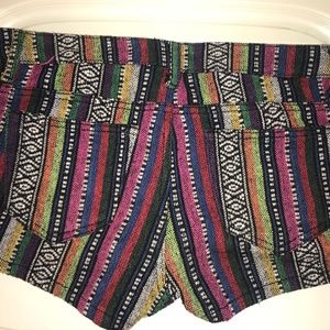 Tribal Print Shorts